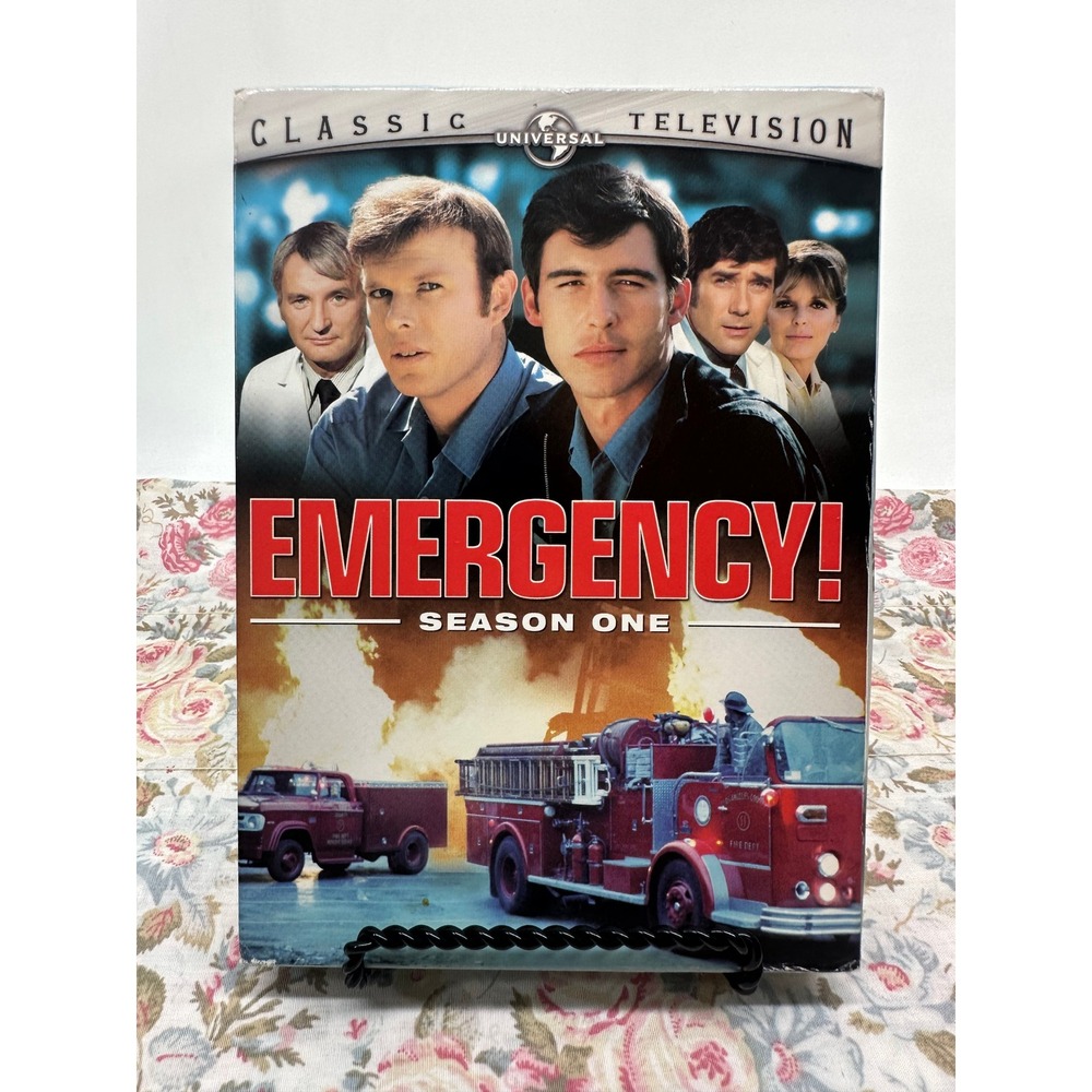 Emergency! Season One DVD 2-Disc Set 1970s Classic TV Series Kevin Tighe 2005